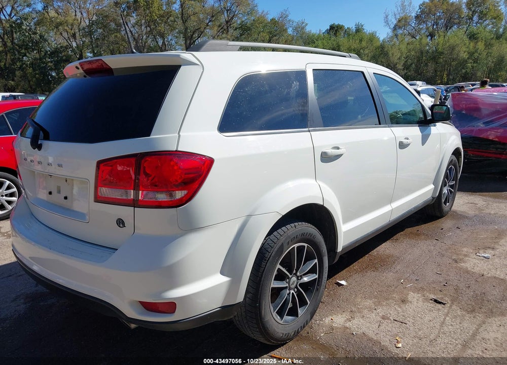 2018 DODGE JOURNEY SXT VIN: 3C4PDCBG2JT522020