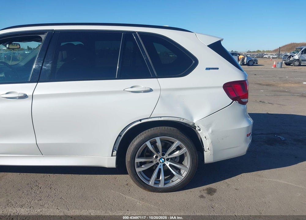 2017 BMW X5 EDRIVE XDRIVE40E IPERFORMANCE VIN: 5UXKT0C51H0S79766