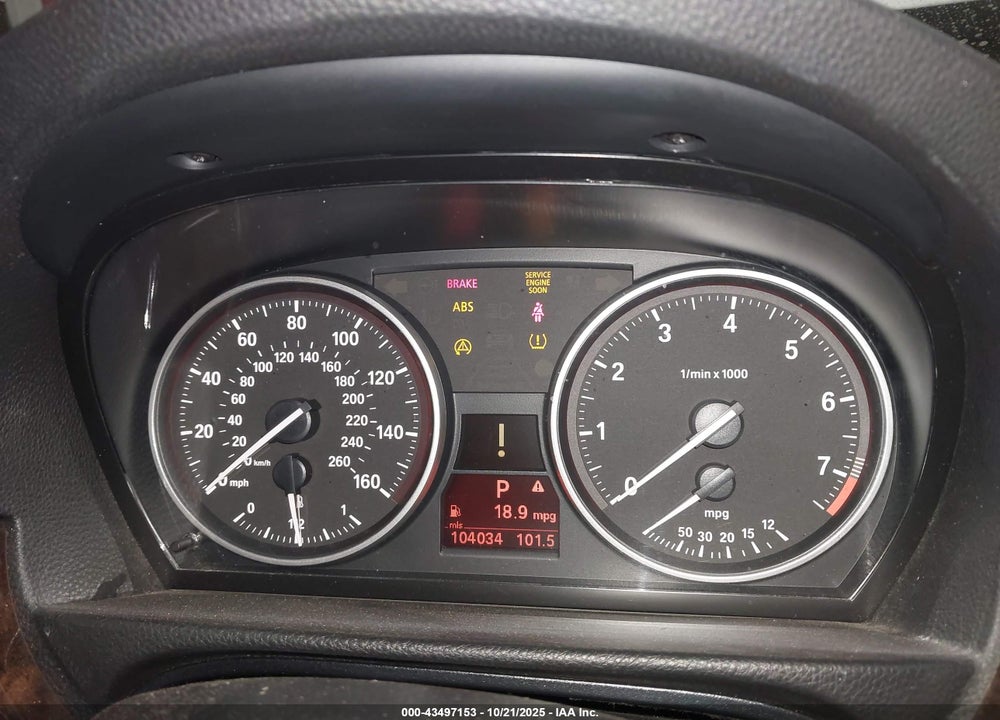2011 BMW 328I VIN: WBAPH5G54BNM76843