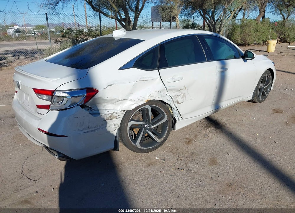 2018 HONDA ACCORD SPORT VIN: 1HGCV1F36JA165585