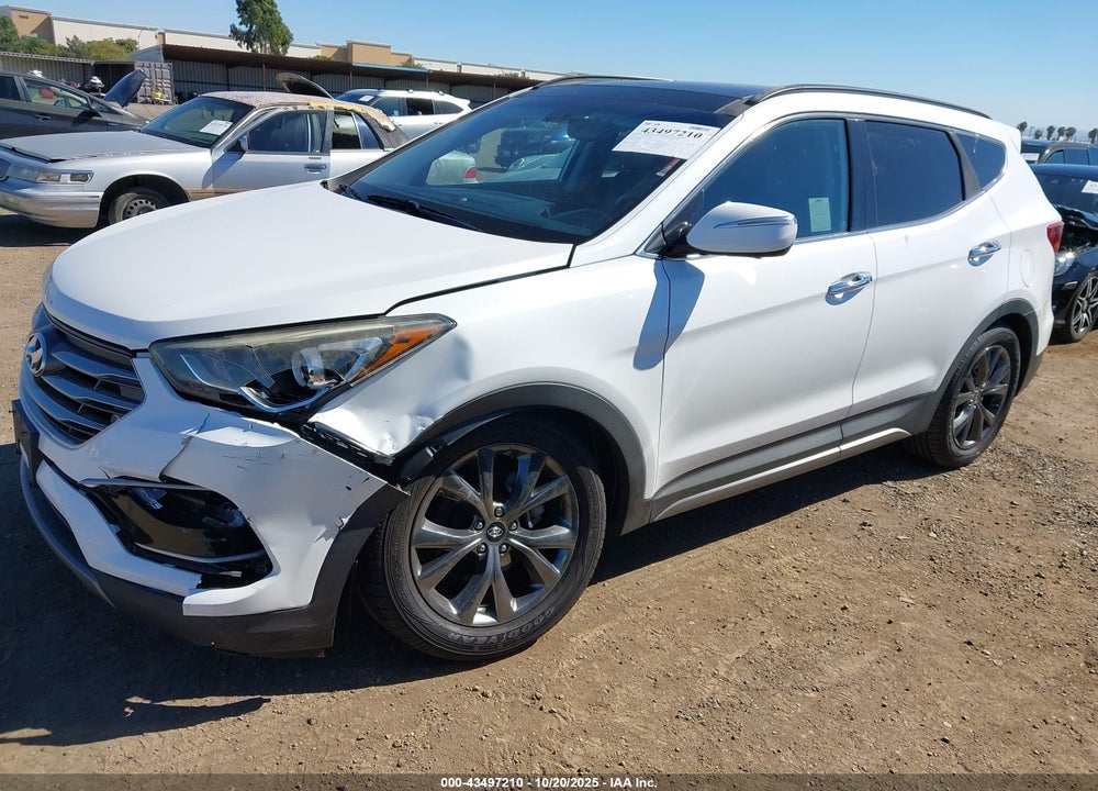 2017 HYUNDAI SANTA FE VIN: 5XYZW4LA6HG416240