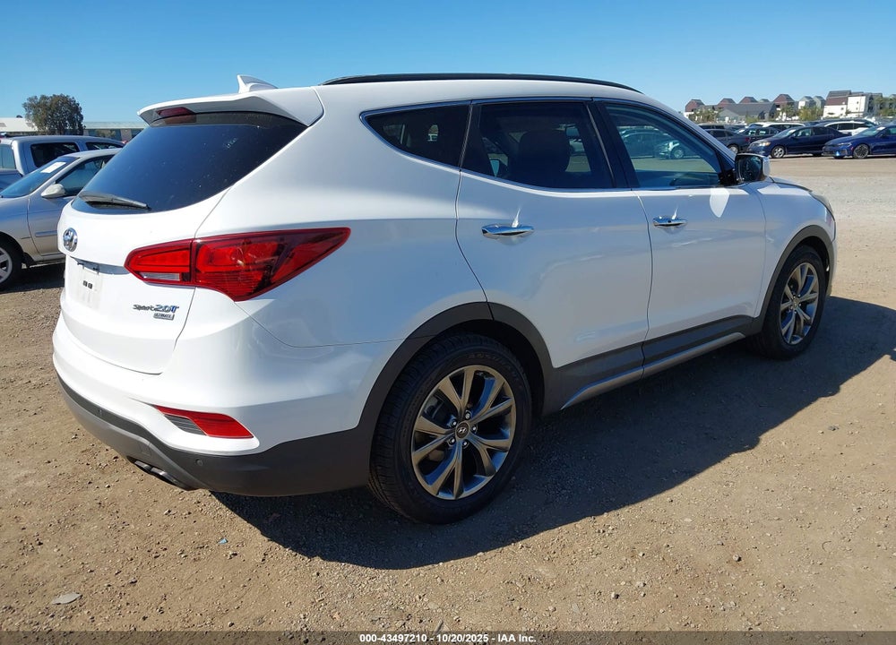 2017 HYUNDAI SANTA FE VIN: 5XYZW4LA6HG416240