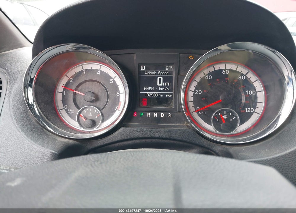 2014 DODGE GRAND CARAVAN R/T VIN: 2C4RDGEG5ER308482