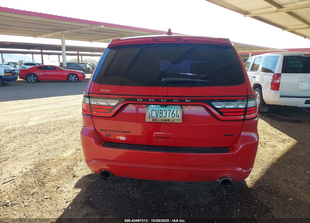 2019 DODGE DURANGO VIN: 1C4RDJDG4KC733968