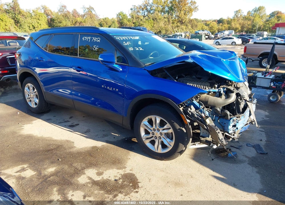 2019 CHEVROLET BLAZER VIN: 3GNKBBRA4KS609296