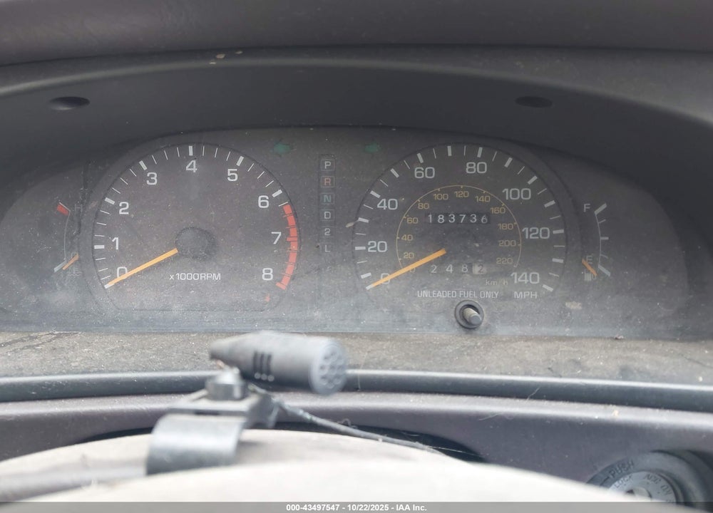 1994 TOYOTA CAMRY LE VIN: JT2SK12EXR0263202