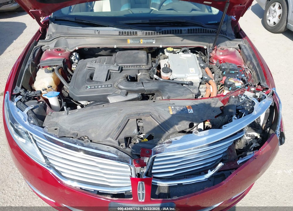 2016 LINCOLN MKZ VIN: 3LN6L2LU6GR612897