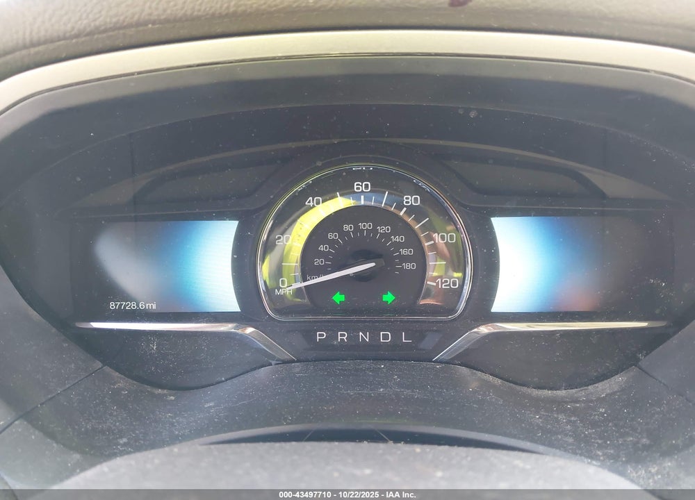 2016 LINCOLN MKZ VIN: 3LN6L2LU6GR612897