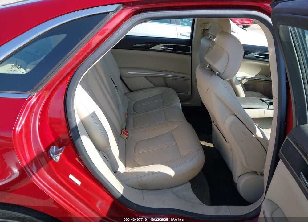 2016 LINCOLN MKZ VIN: 3LN6L2LU6GR612897