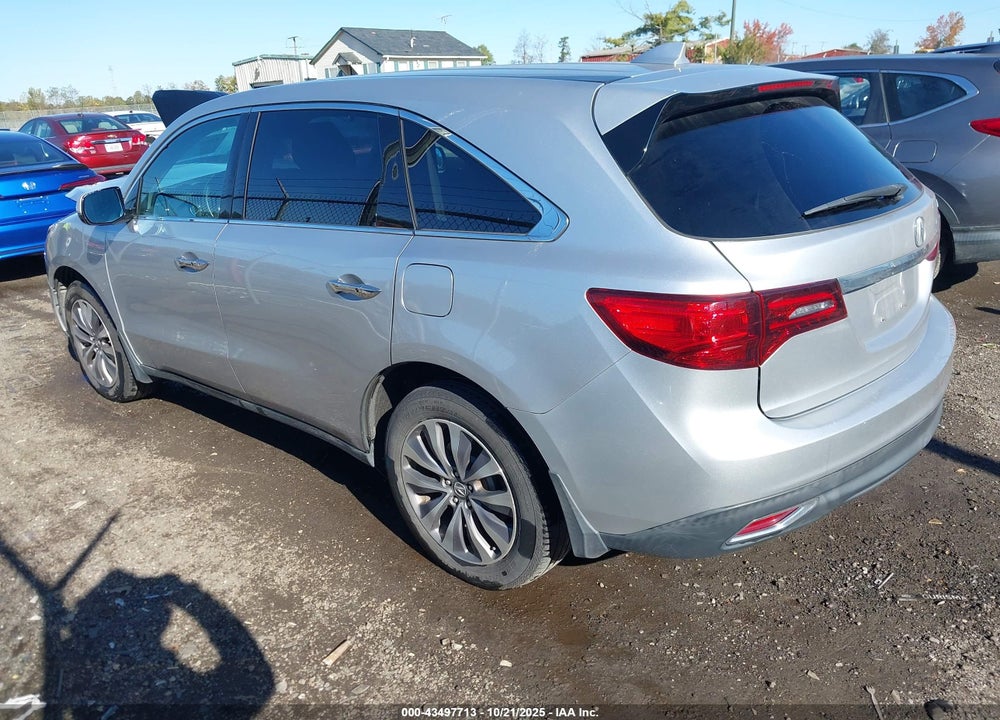 2014 ACURA MDX VIN: 5FRYD4H64EB036112