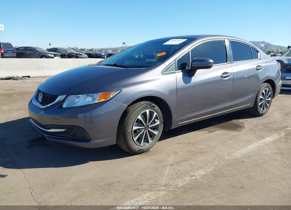 2014 HONDA CIVIC LX VIN: 19XFB2F54EE203121