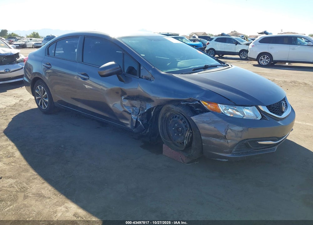 2014 HONDA CIVIC LX VIN: 19XFB2F54EE203121