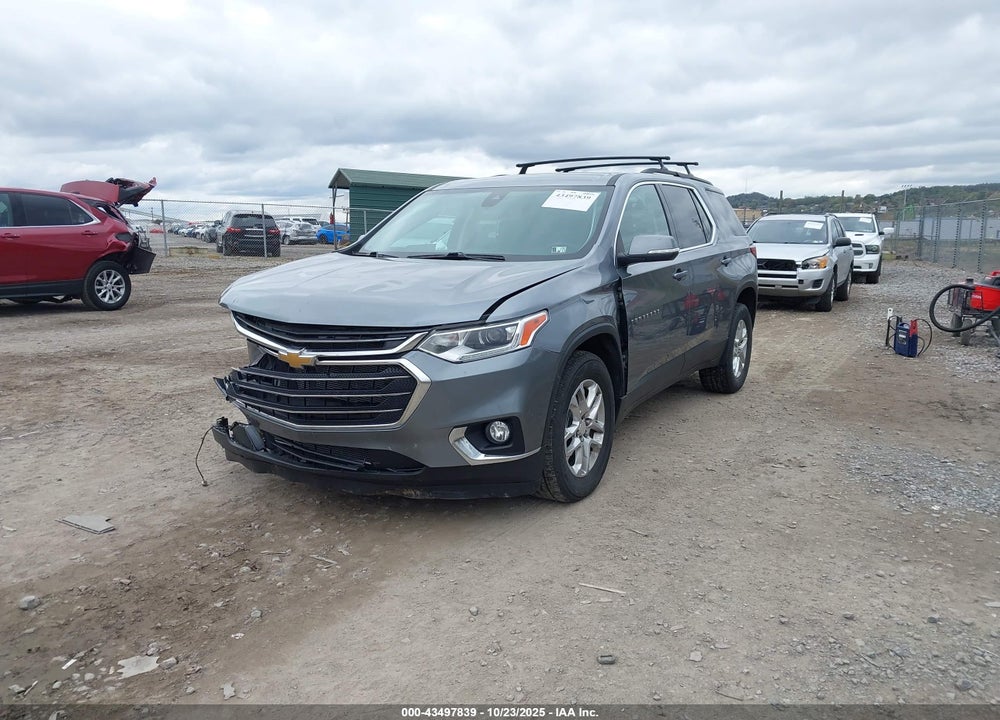 2021 CHEVROLET TRAVERSE AWD LT CLOTH VIN: 1GNEVGKW7MJ117454