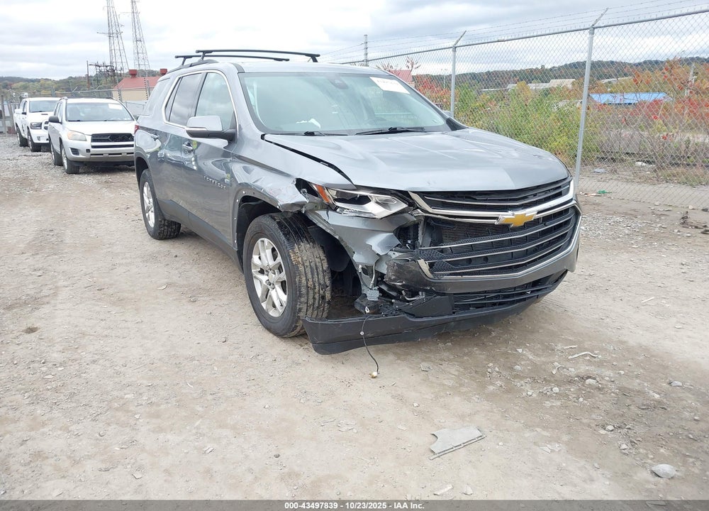 2021 CHEVROLET TRAVERSE AWD LT CLOTH VIN: 1GNEVGKW7MJ117454