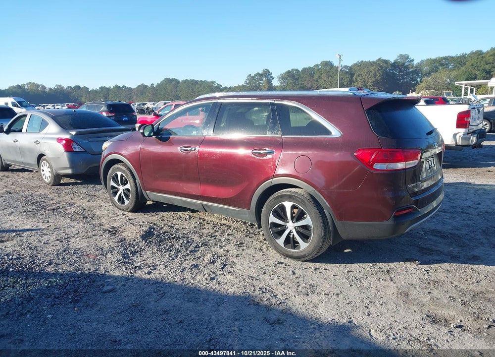 2017 KIA SORENTO 3.3L EX VIN: 5XYPH4A56HG236957