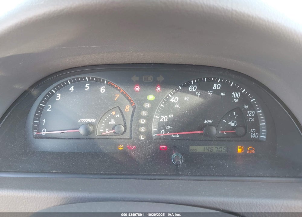 2002 TOYOTA CAMRY LE VIN: JTDBE32K820112980