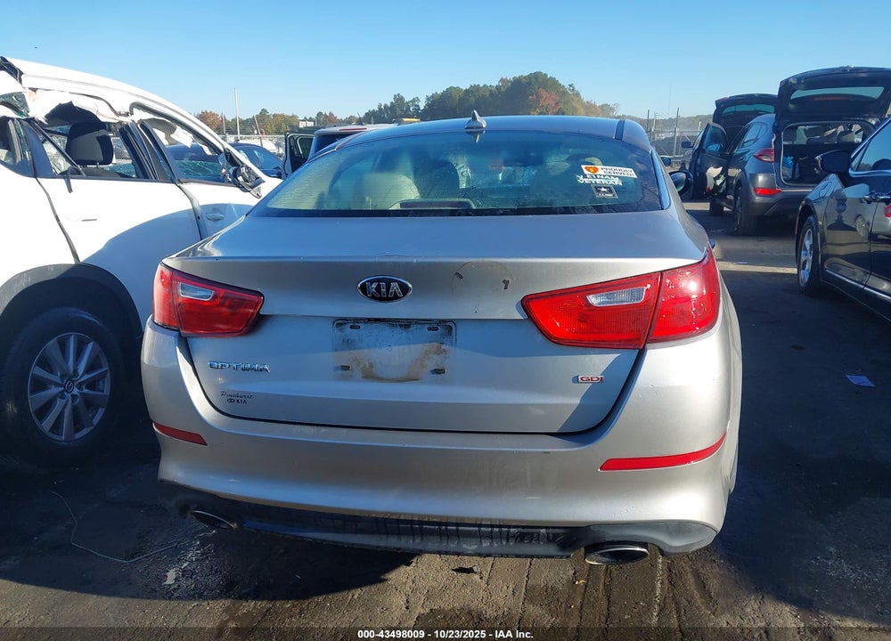 2015 KIA OPTIMA LX VIN: KNAGM4A79F5553986