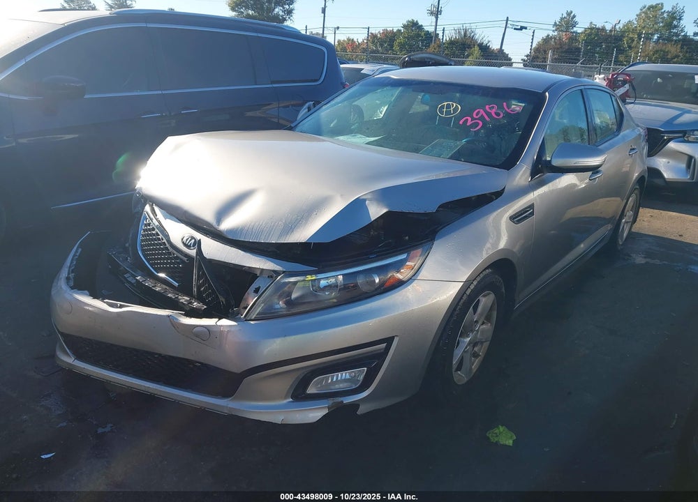 2015 KIA OPTIMA LX VIN: KNAGM4A79F5553986