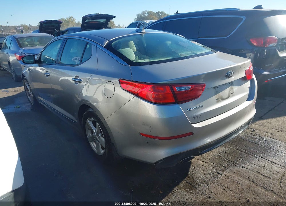 2015 KIA OPTIMA LX VIN: KNAGM4A79F5553986