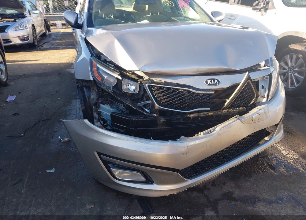 2015 KIA OPTIMA LX VIN: KNAGM4A79F5553986