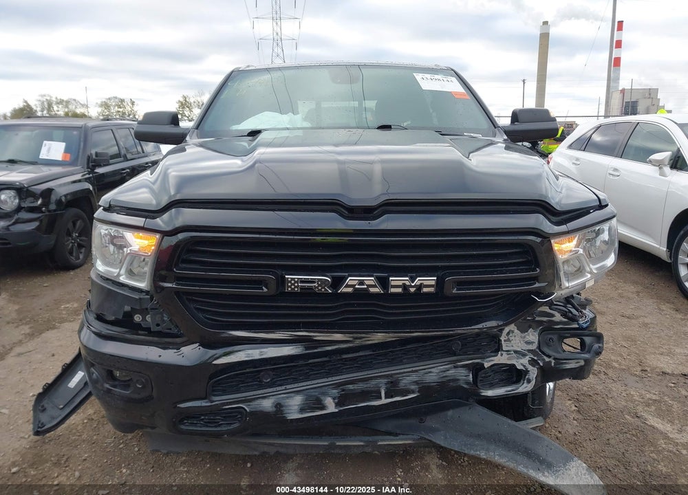 2021 RAM 1500 BIG HORN 4X4 5'7 BOX VIN: 1C6SRFFT3MN791241