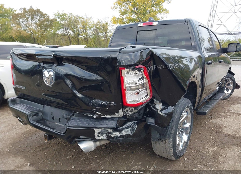 2021 RAM 1500 BIG HORN 4X4 5'7 BOX VIN: 1C6SRFFT3MN791241
