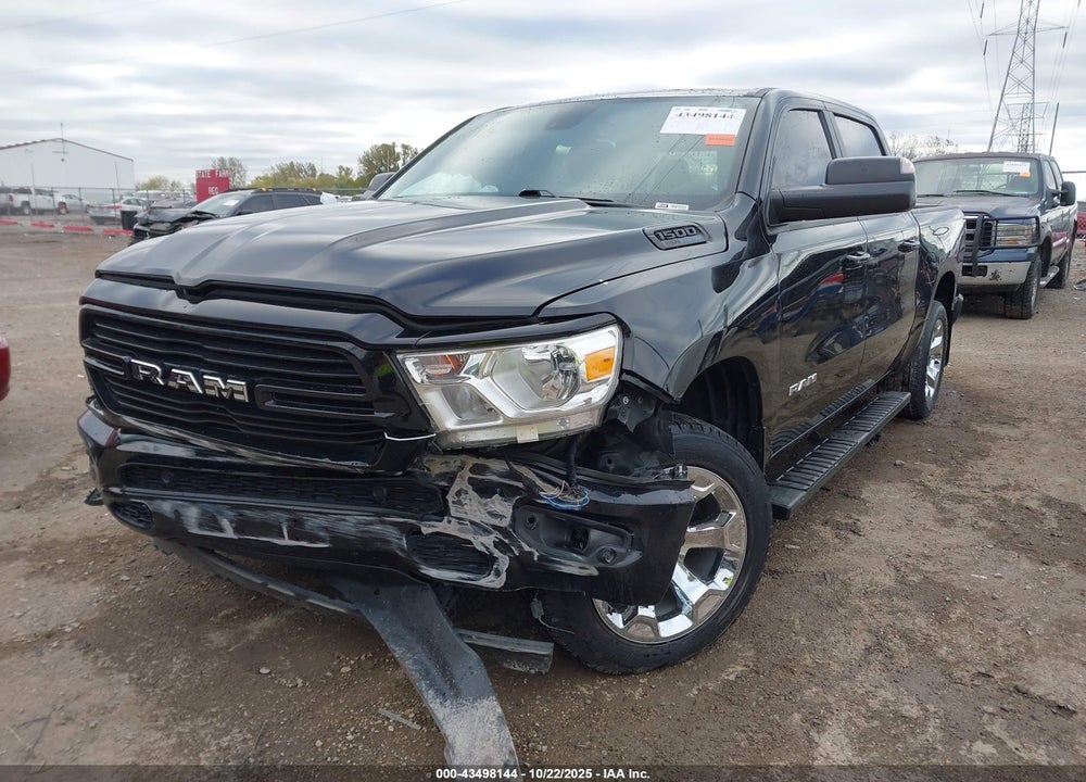 2021 RAM 1500 BIG HORN 4X4 5'7 BOX VIN: 1C6SRFFT3MN791241