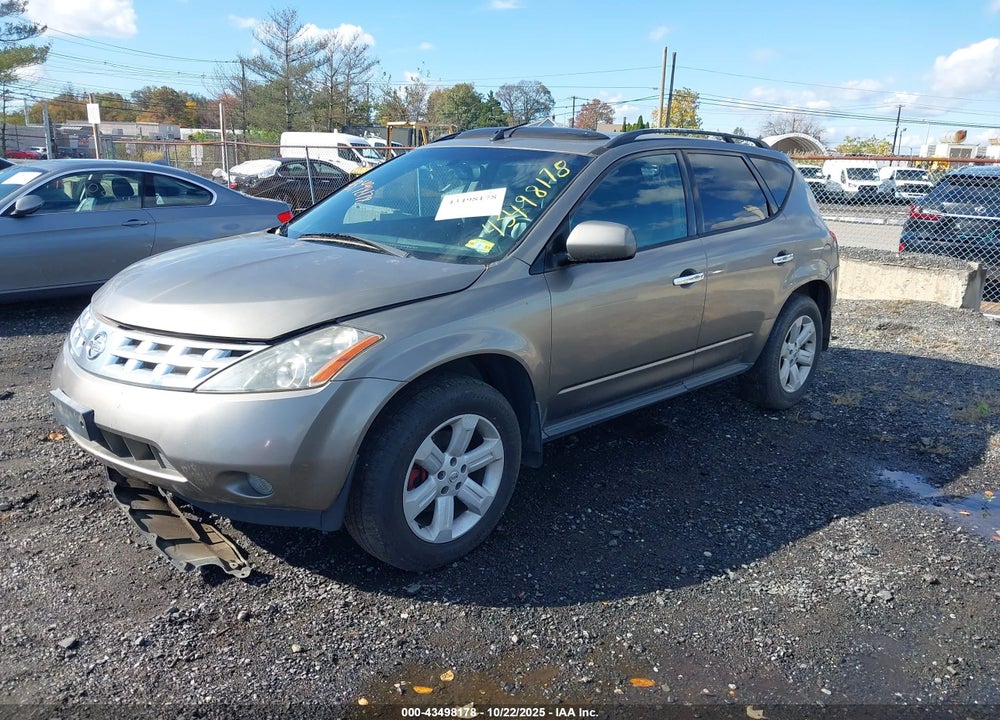 2003 NISSAN MURANO VIN: JN8AZ08W03W237371