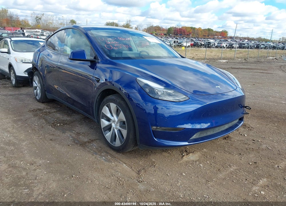 2021 TESLA MODEL Y LONG RANGE DUAL MOTOR ALL-WHEEL DRIVE VIN: 5YJYGDEE5MF065914