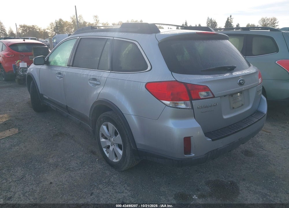 2012 SUBARU OUTBACK 2.5I PREMIUM VIN: 4S4BRBGC3C3294759