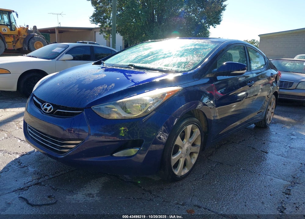 2012 HYUNDAI ELANTRA VIN: 5NPDH4AE9CH093975