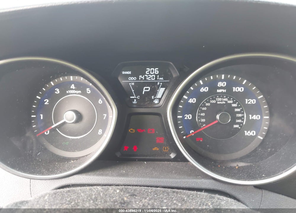 2012 HYUNDAI ELANTRA VIN: 5NPDH4AE9CH093975