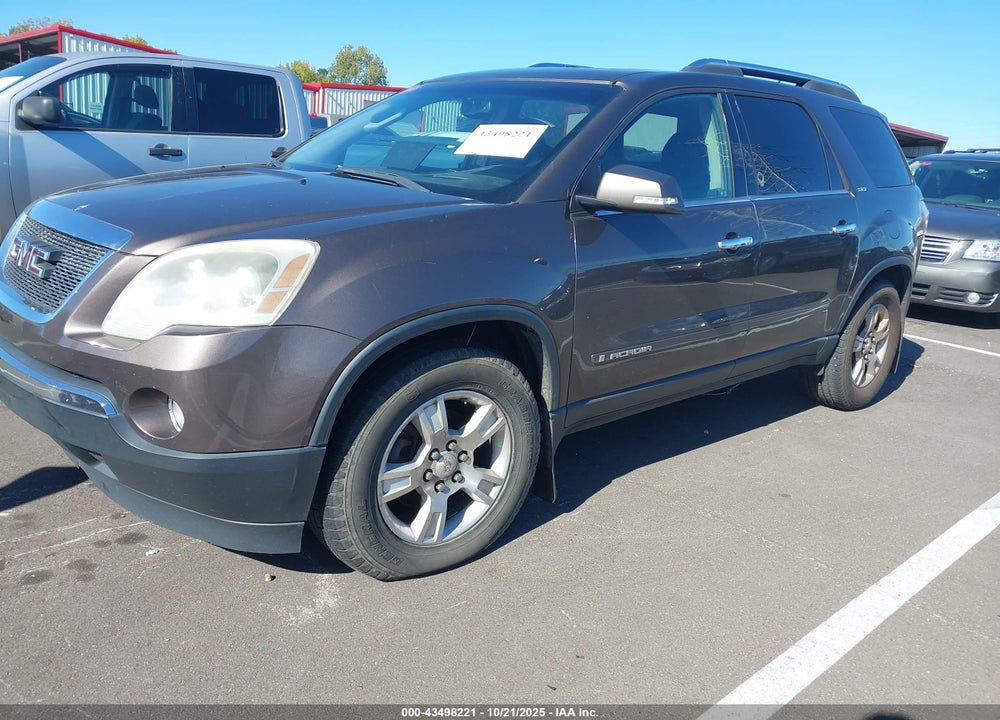 2008 GMC ACADIA SLT-1 VIN: 1GKER23748J229873