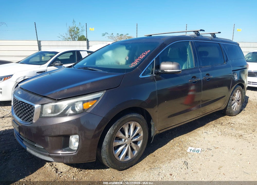 2015 KIA SEDONA EX VIN: KNDMC5C18F6027334