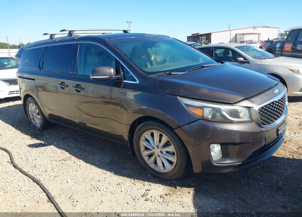 2015 KIA SEDONA EX VIN: KNDMC5C18F6027334