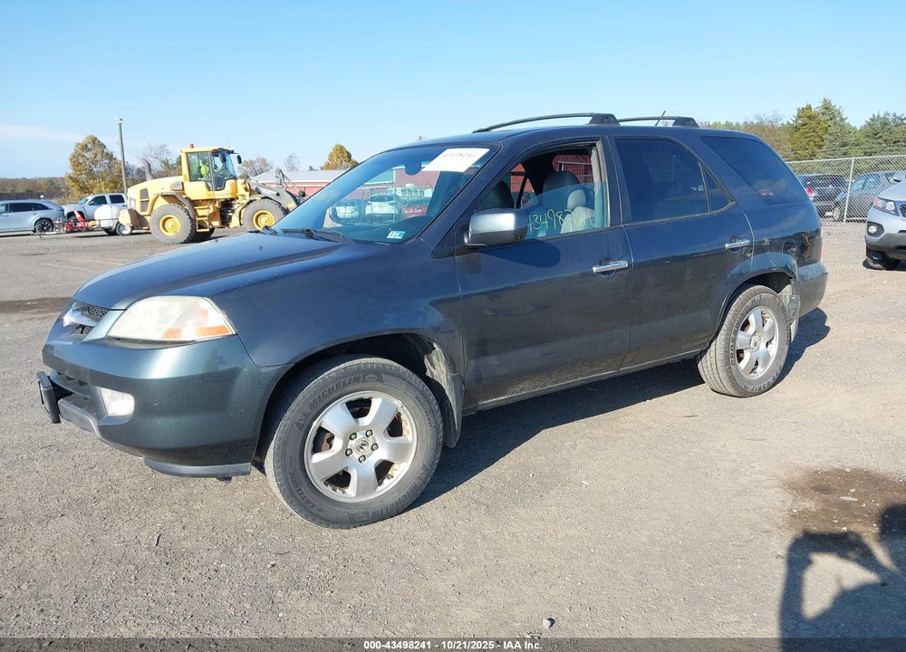 2003 ACURA MDX VIN: 2HNYD18203H527405