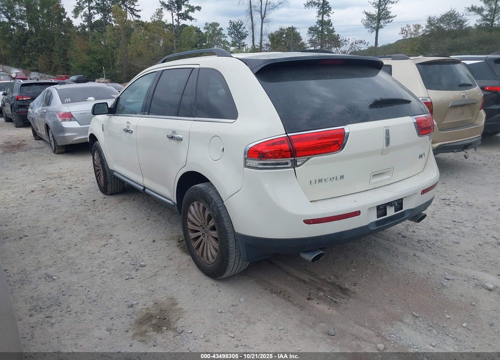 2013 LINCOLN MKX VIN: 2LMDJ6JK2DBL60344