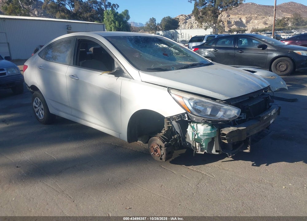 2017 HYUNDAI ACCENT SE VIN: KMHCT4AEXHU233633