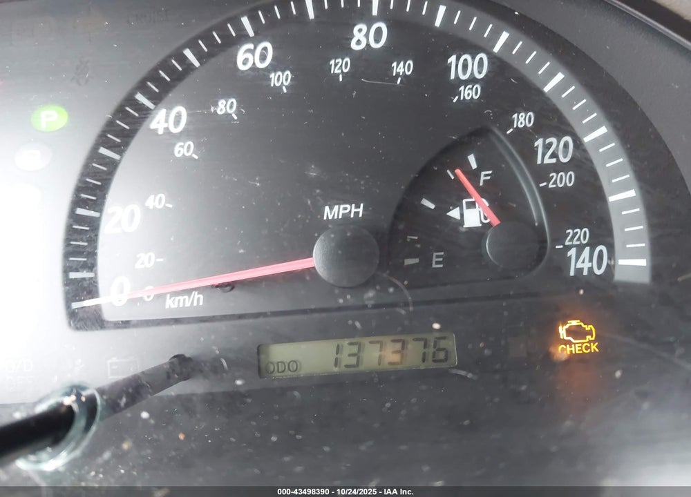 2002 TOYOTA CAMRY VIN: 4T1BE32K92U069870