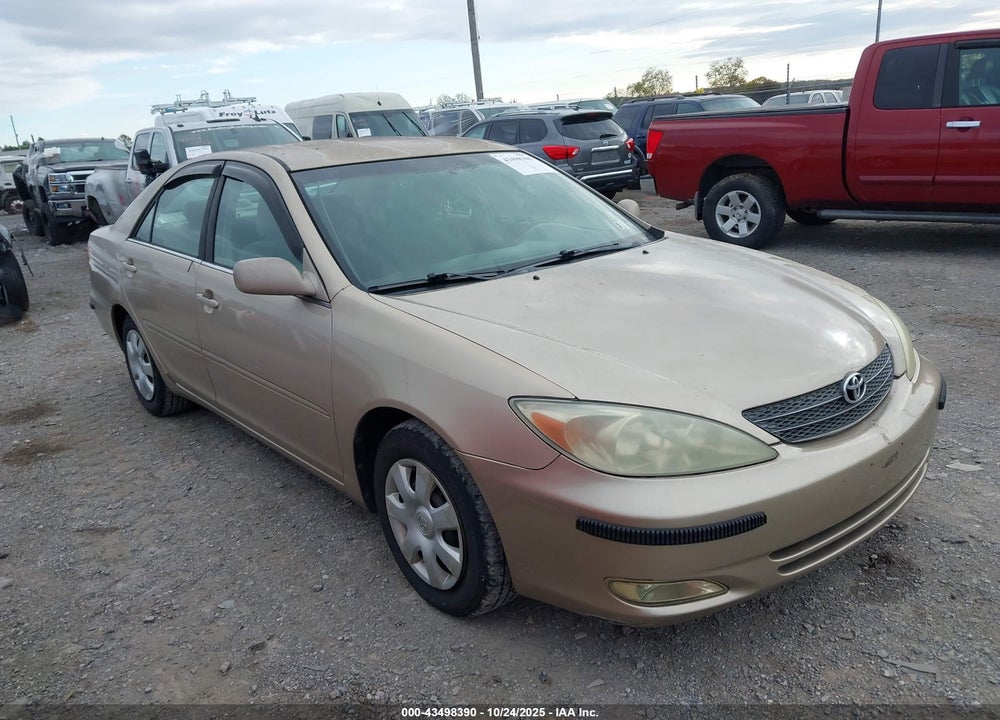 2002 TOYOTA CAMRY VIN: 4T1BE32K92U069870