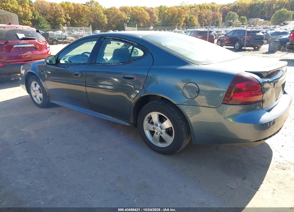 2007 PONTIAC GRAND PRIX VIN: 2G2WP552271222135