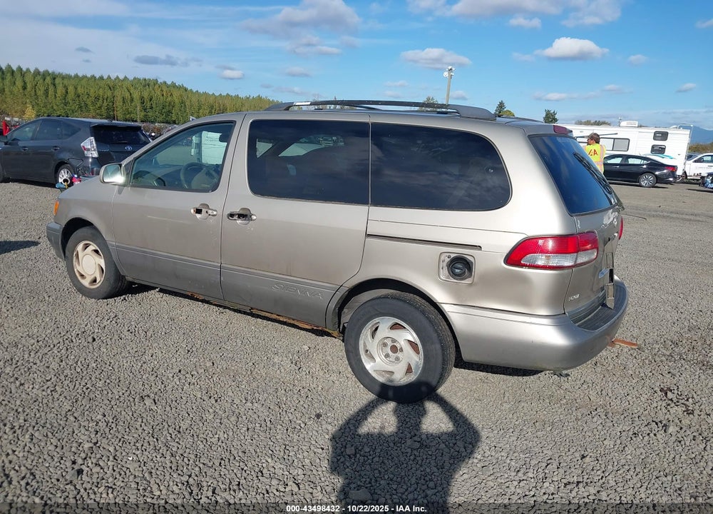 2001 TOYOTA SIENNA XLE VIN: 4T3ZF13C61U361232