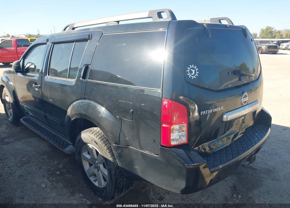 2012 NISSAN PATHFINDER SV VIN: 5N1AR1NN7CC631590