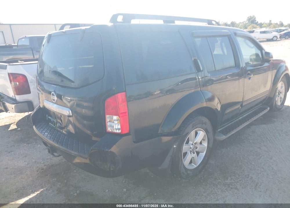 2012 NISSAN PATHFINDER SV VIN: 5N1AR1NN7CC631590