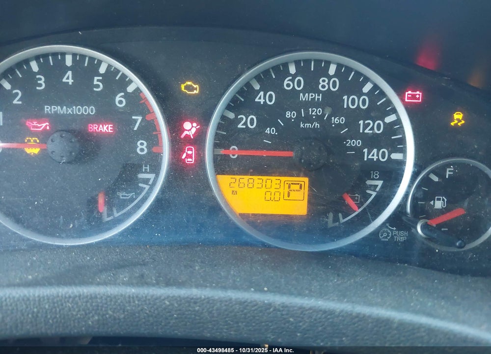 2012 NISSAN PATHFINDER SV VIN: 5N1AR1NN7CC631590