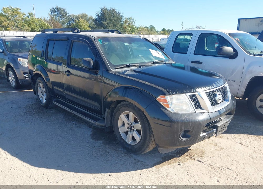 2012 NISSAN PATHFINDER SV VIN: 5N1AR1NN7CC631590