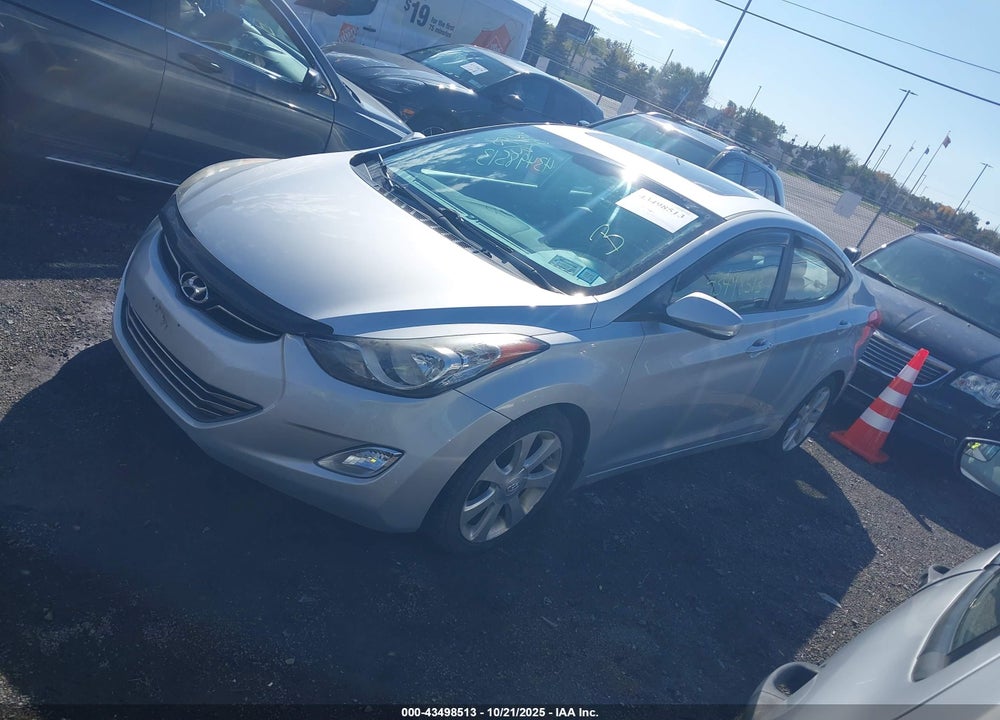 2013 HYUNDAI ELANTRA LIMITED VIN: 5NPDH4AE6DH288496