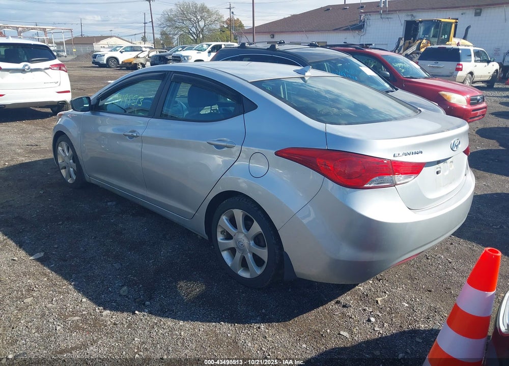 2013 HYUNDAI ELANTRA LIMITED VIN: 5NPDH4AE6DH288496