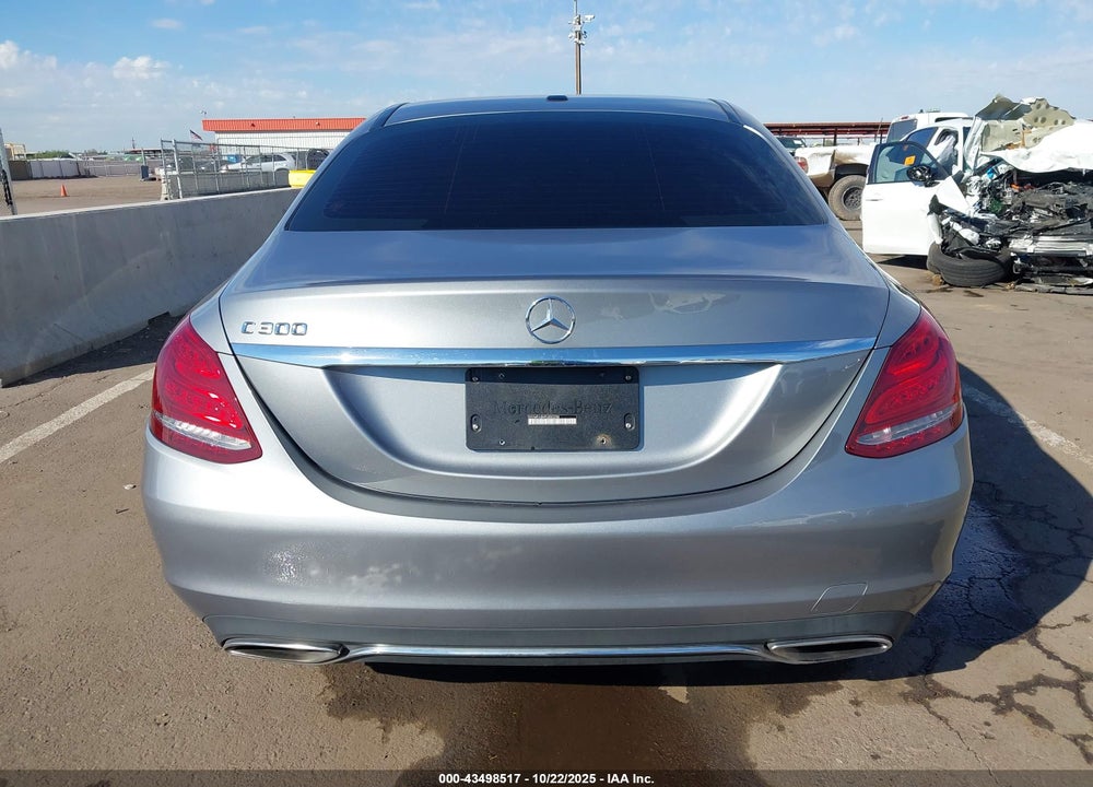 2015 MERCEDES-BENZ C 300 LUXURY VIN: 55SWF4JB4FU053258