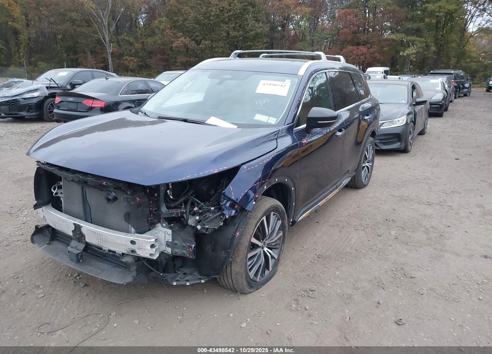 2022 INFINITI QX60 SENSORY AWD VIN: 5N1DL1GS6NC340471